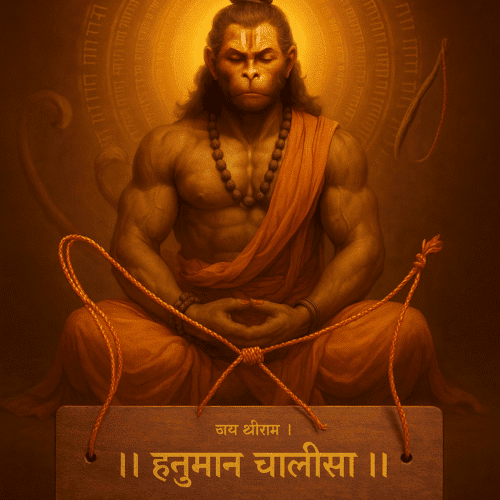 Hanuman Chalsia The wooden pocket chalsia easy to carry tulsidas ji