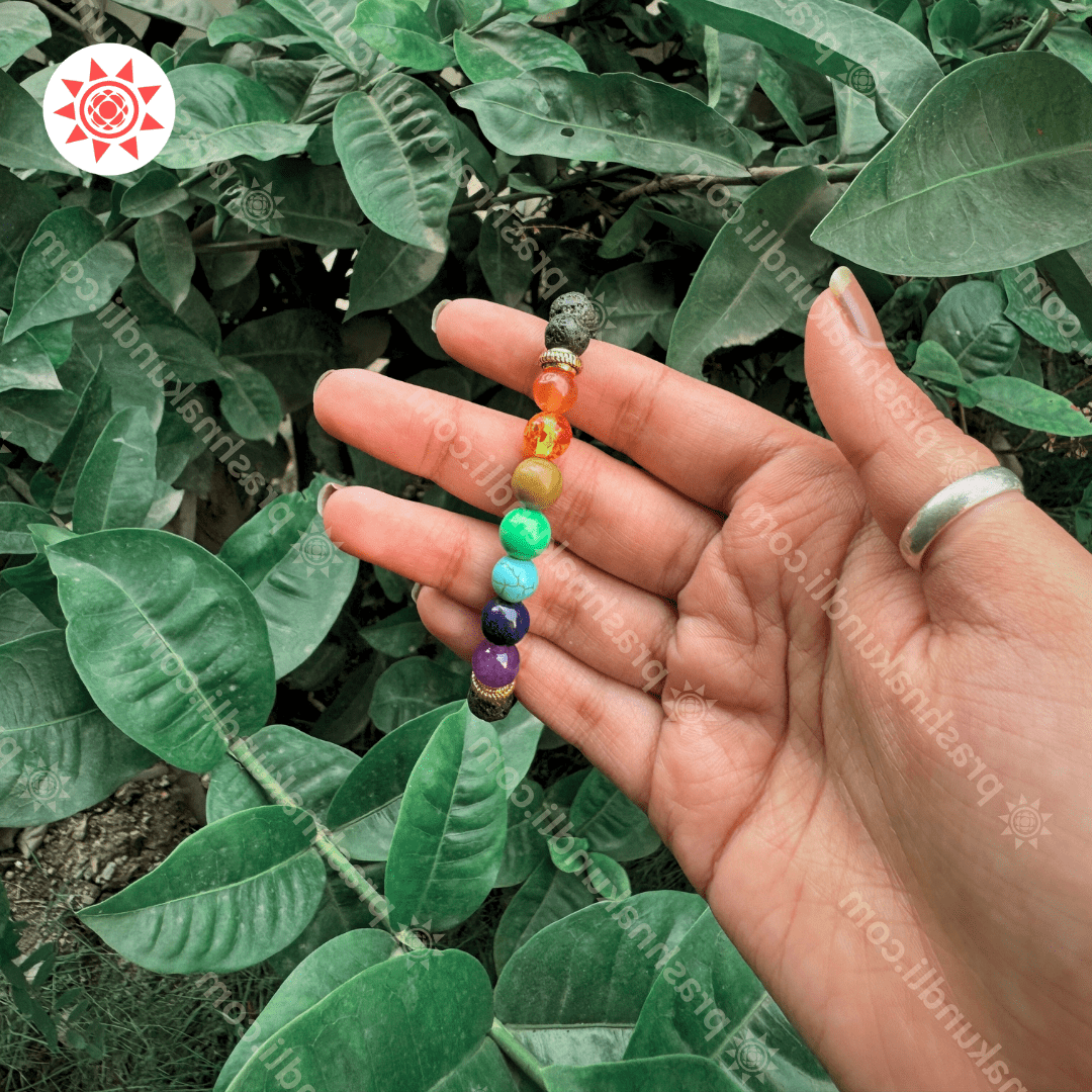 Lava 7 Chakra Bracelet by Best astrology consultation company  prashnakundlicom