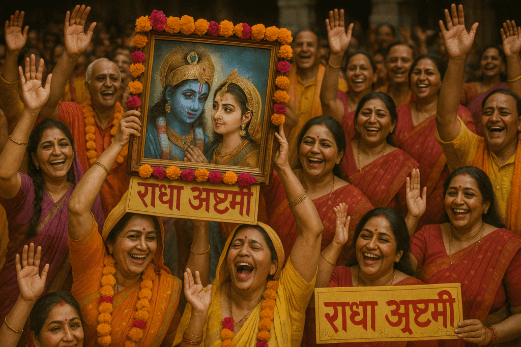 Celebration Of Radhashtmi