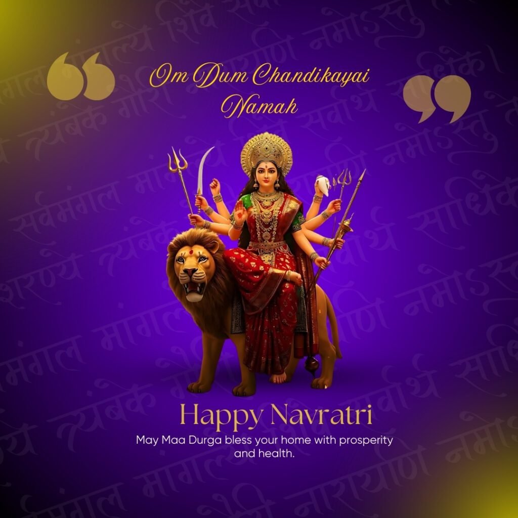 10 Best Astrology Consultion With free kundli analysis Navratri Wishes 2025 Image