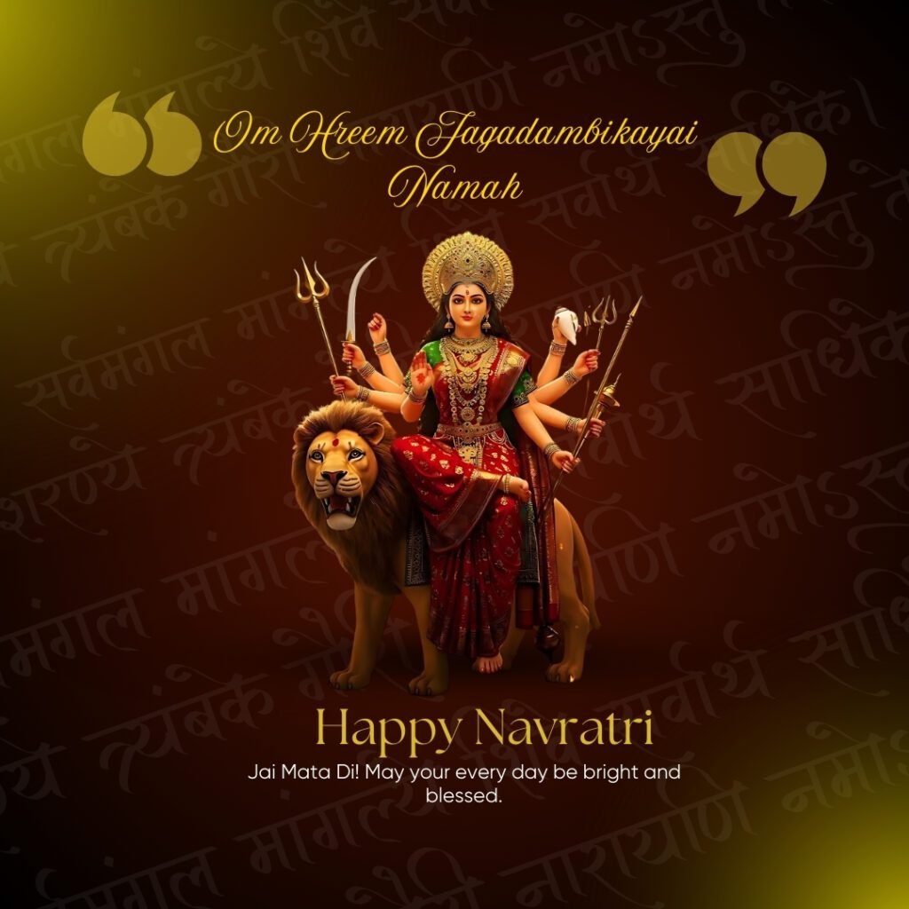 11 Best Astrology Consultion With free kundli analysis Navratri Wishes 2025 Image