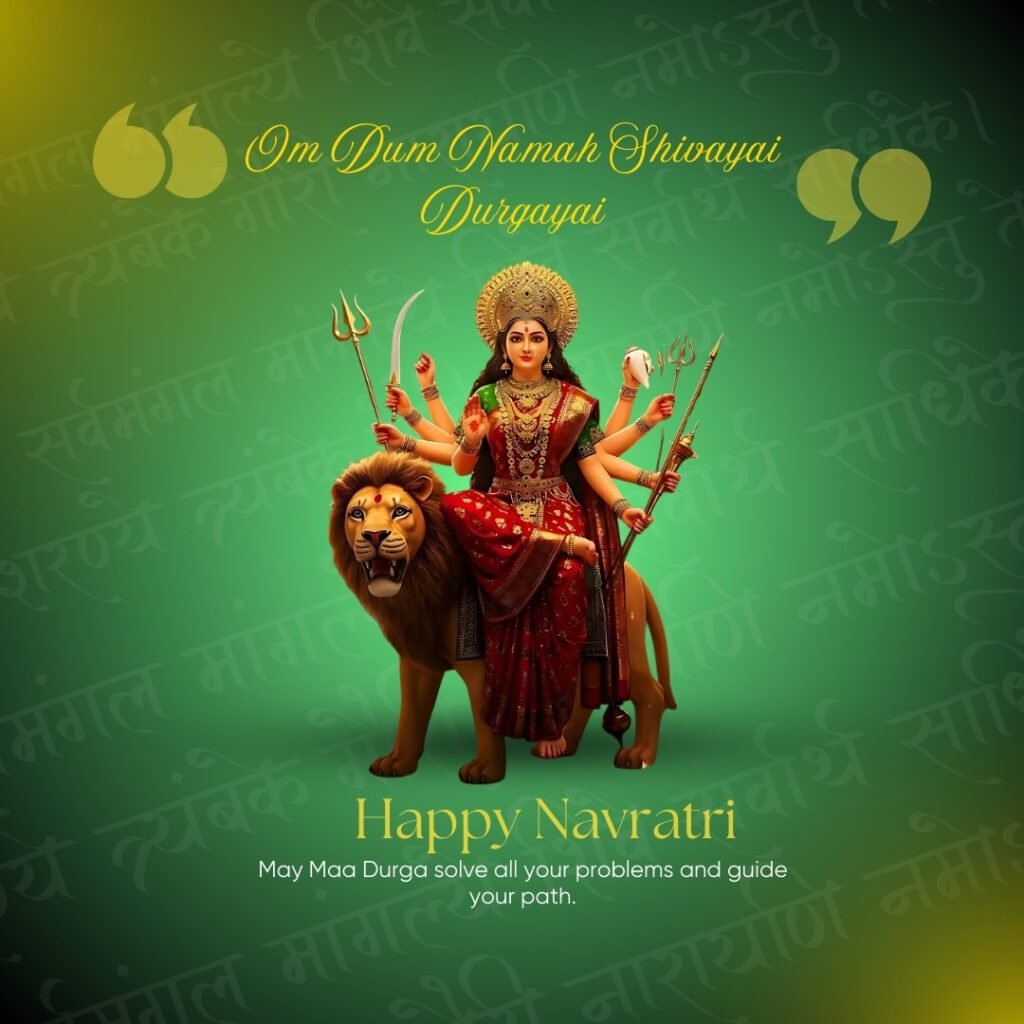 13 Best Astrology Consultion With free kundli analysis Navratri Wishes 2025 Image