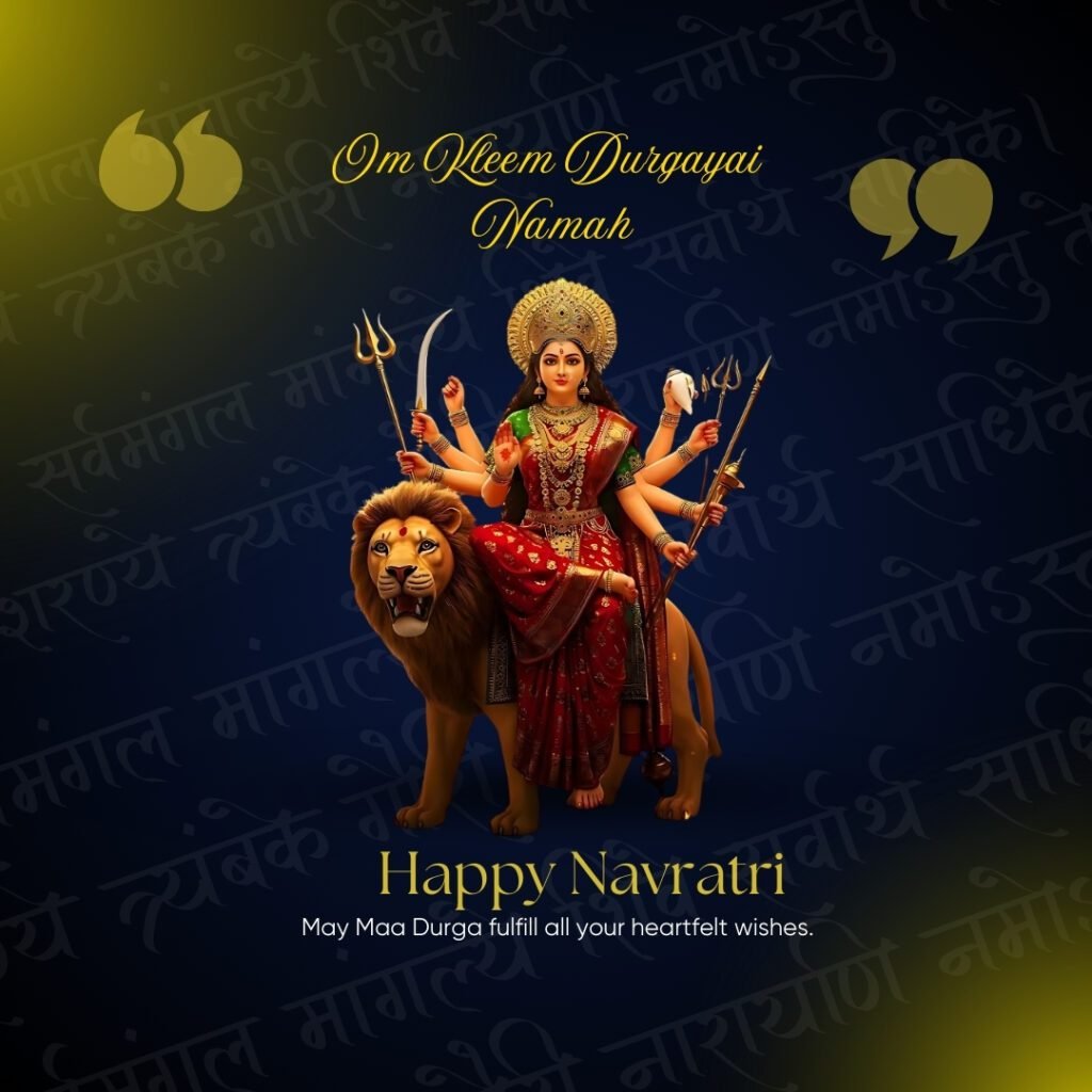 18 Best Astrology Consultion With free kundli analysis Navratri Wishes 2025 Image