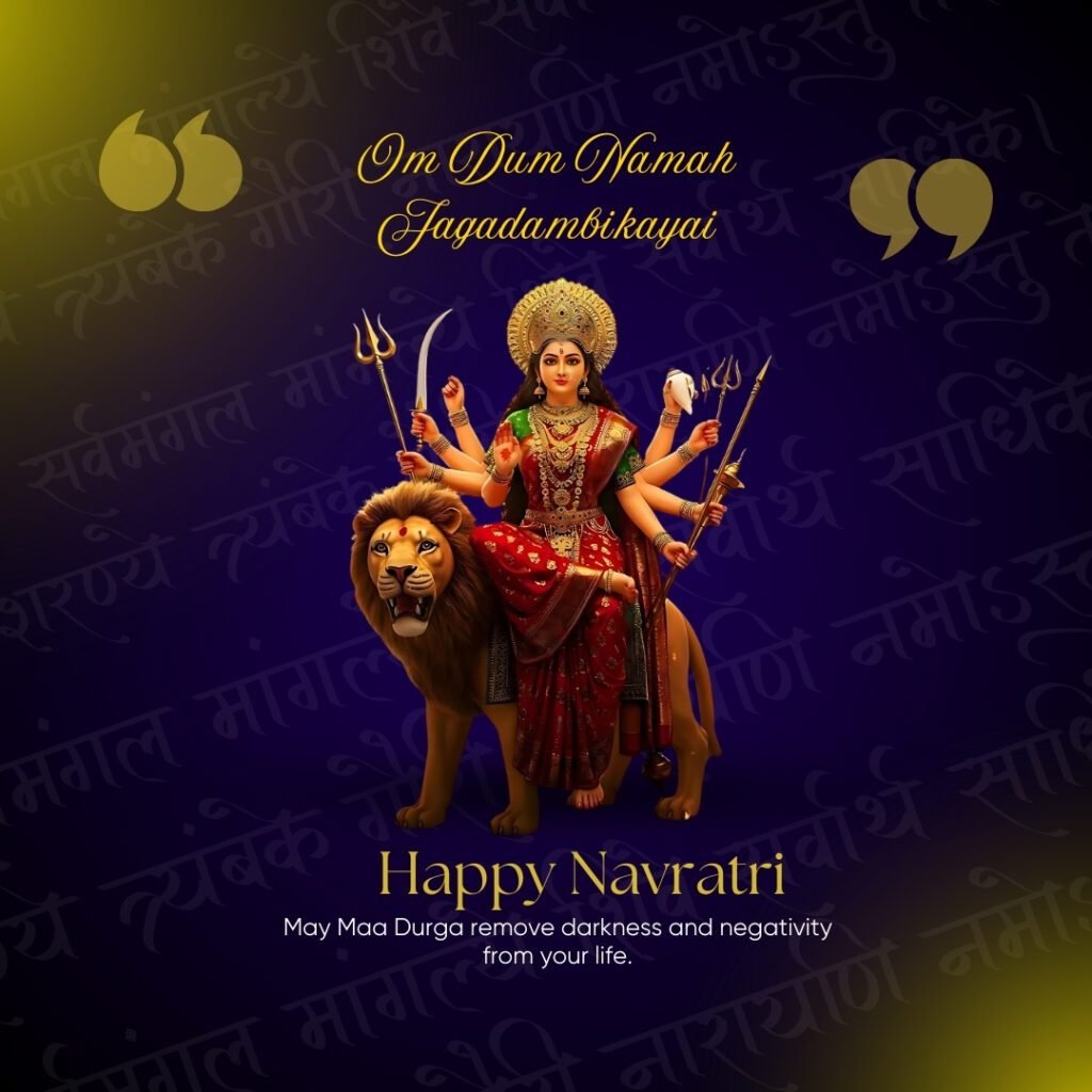 26 Best Astrology Consultion With free kundli analysis Navratri wishes 2025 Image
