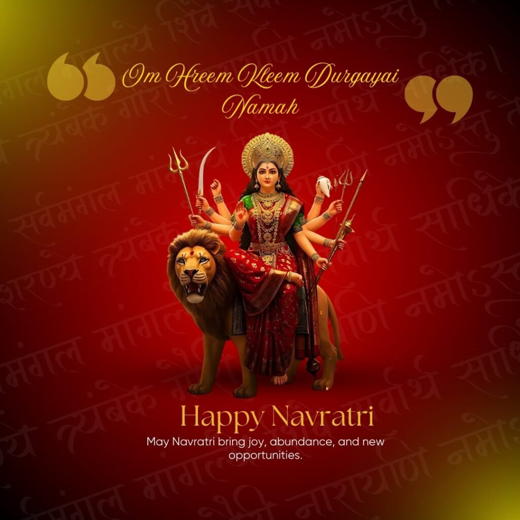 27 Best Astrology Consultion With free kundli analysis Navratri wishes 2025 Images