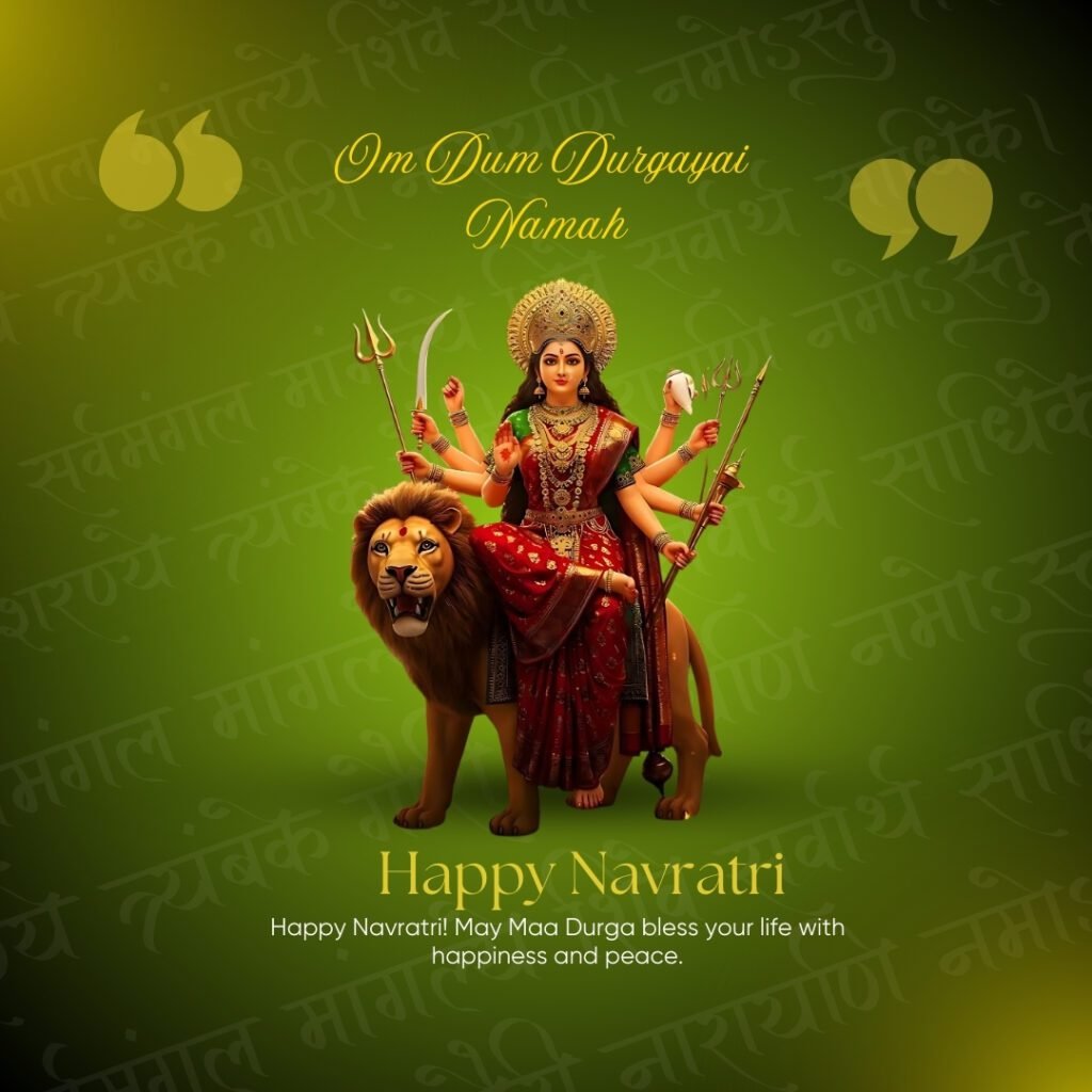 3 Best Astrology Consultion With free kundli analysis Navratri Wishes 2025 Image
