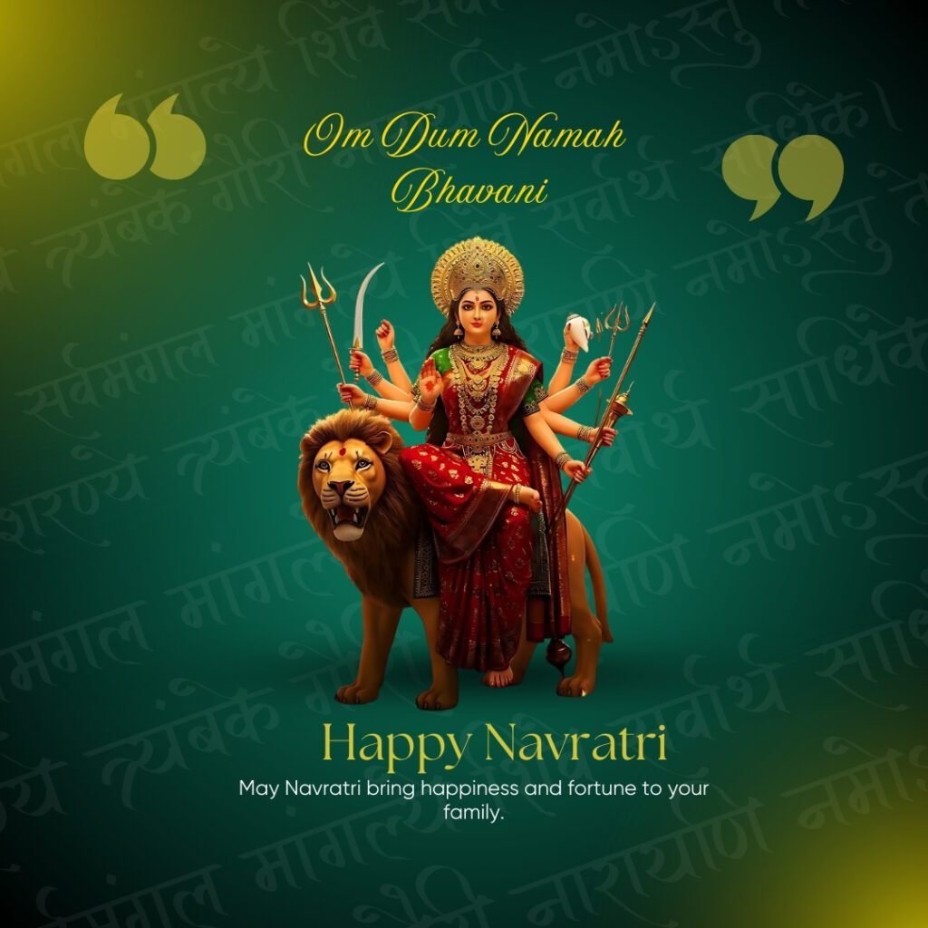 Navratri wishes 2025 Images