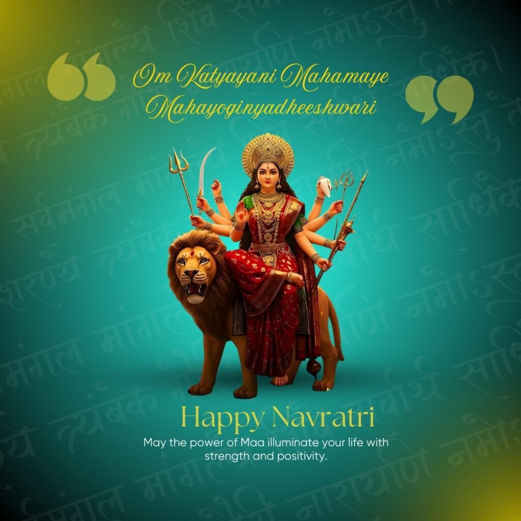 4 Best Astrology Consultion With free kundli analysis Navratri Wishes 2025 Image