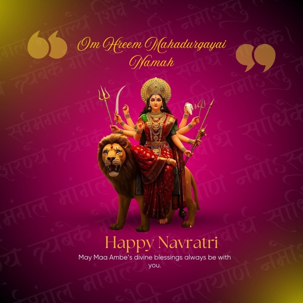 7 Best Astrology Consultion With free kundli analysis Navratri Wishes 2025 Image