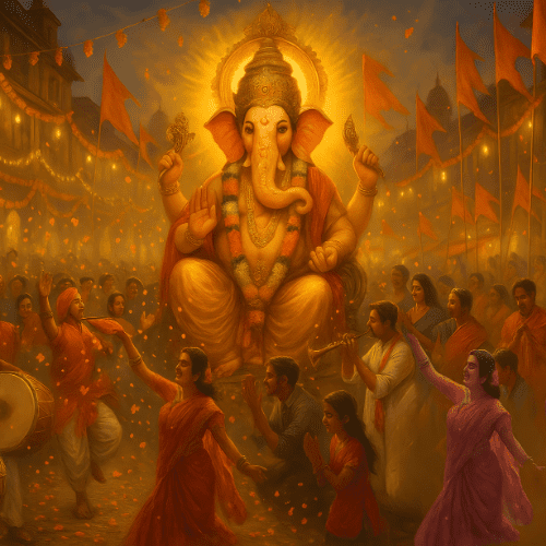 Lord Ganesha Visarjan