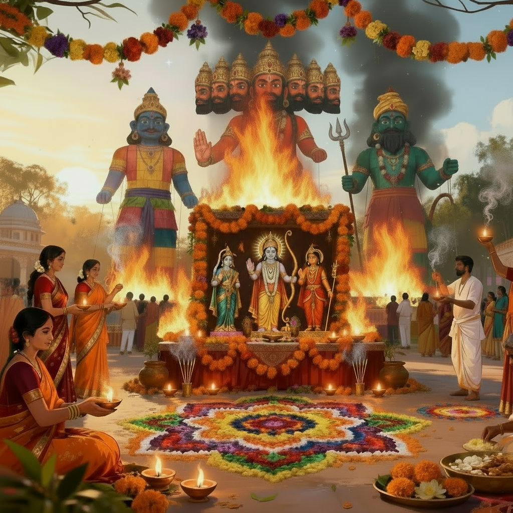Dussehra image Dussehra 2025