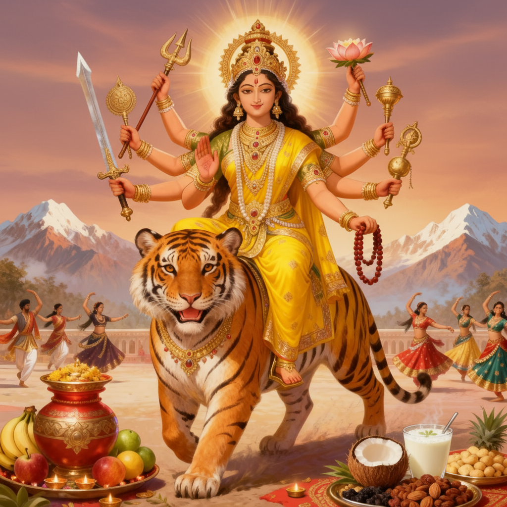 Maa Kushmanda Navratri Day 4