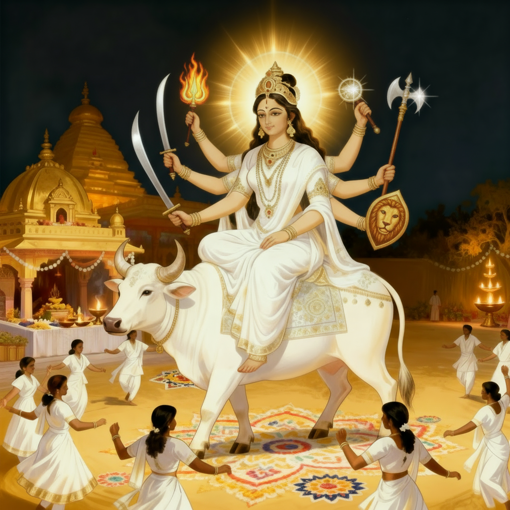 Maa Mahagauri Navratri Day 8