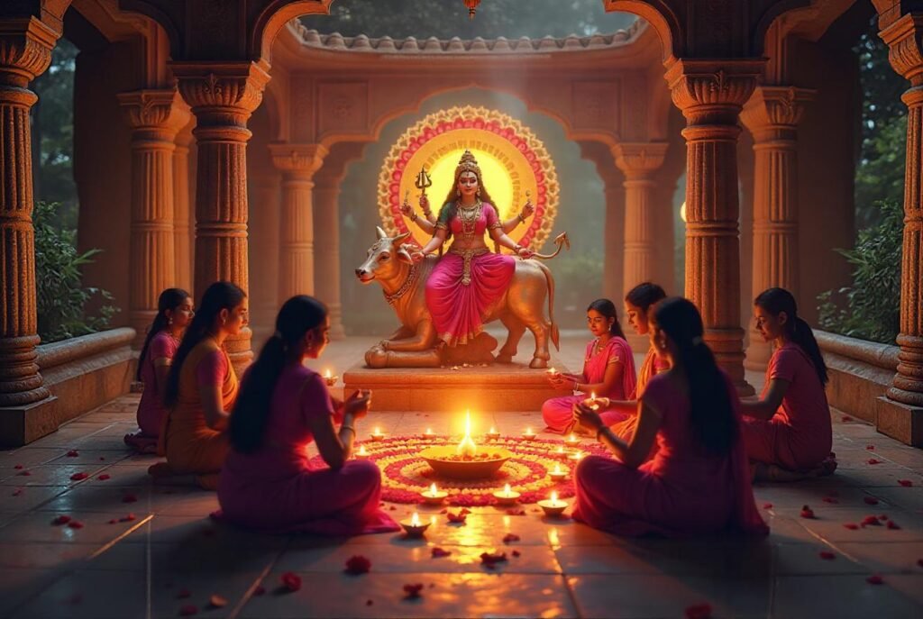 Maa Shailputri Pooja