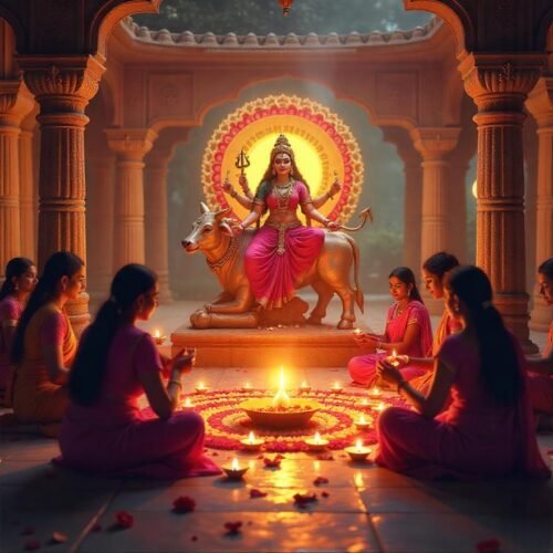 Maa Shailputri Pooja