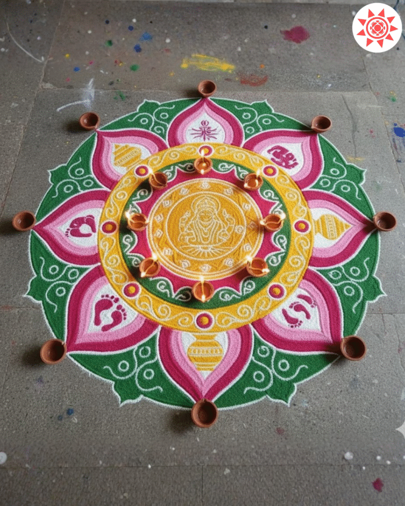 2 Best Astrology Consultion With free kundli analysis Rangoli Design for Dhanteras