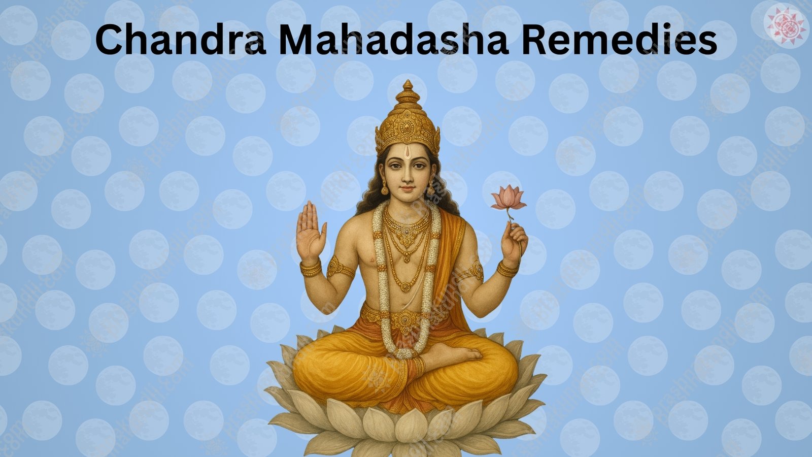 Chandra Mahadasha Remedies