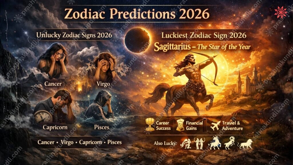 Unlucky Zodiac Signs in 2026