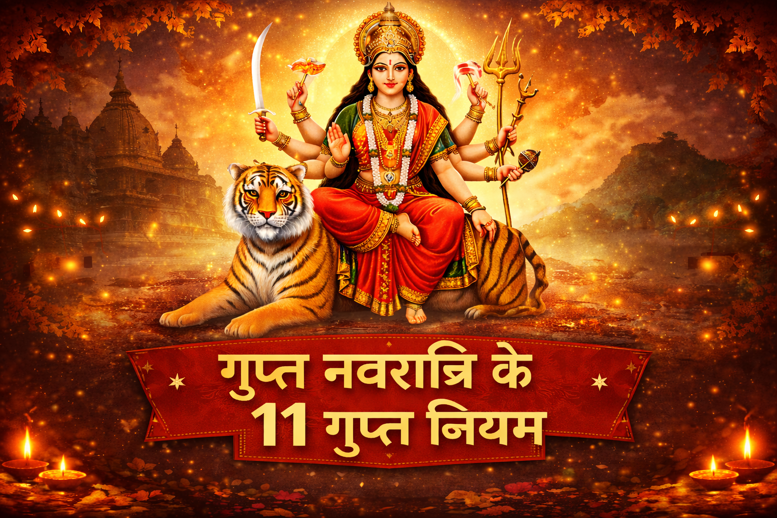 Gupt Navratri ke 11 Gupt Niyam