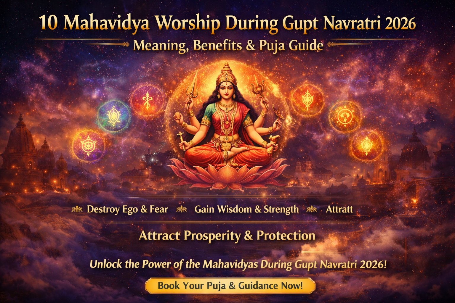 10 Mahavidya Worship During Gupt Navratri 2026 10 Mahavidya Worship During Gupt Navratri 2026